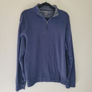 Polo Ralph Lauren Navy Quarter Zip Pullover Shirt
